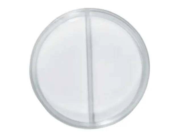 Placa de Petri em PS Descartável com 1 Divisão Estéril 90x15mm