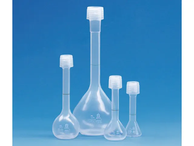 Balão Volumétrico em PFA Classe A com Tampa Rosqueável 25ml Brand