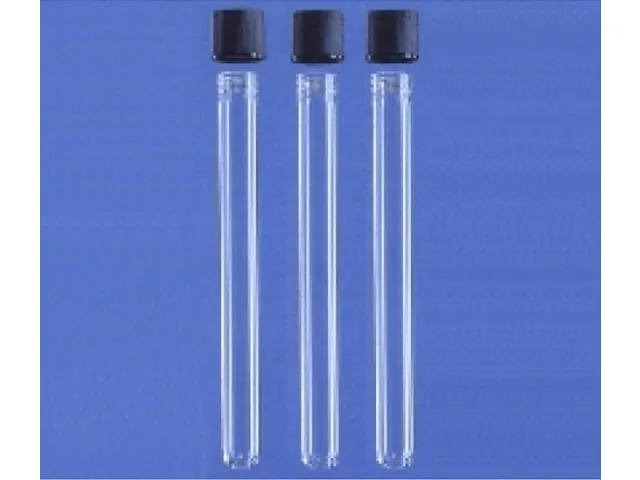 Tubo de Ensaio em Vidro com Tampa de Rosca 12x100 mm Brand