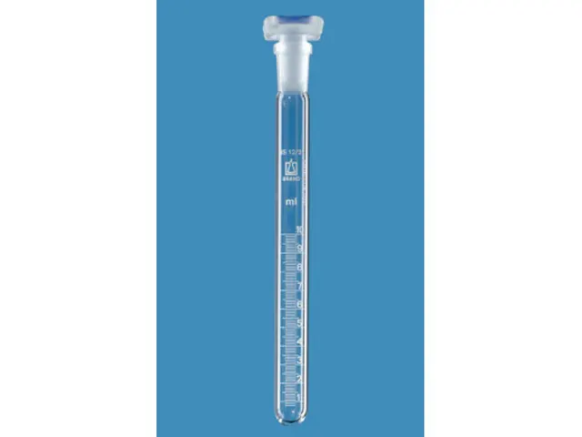 Tubo de Ensaio Graduado em Vidro com Tampa 10ml Brand