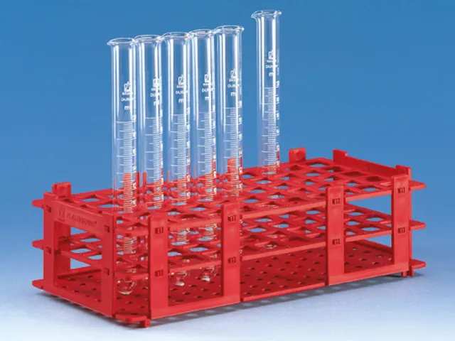 Suporte para 32 Tubos de Ensaio 25mm em PP Brand