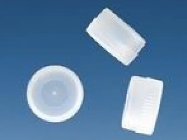 Tampa em PE para Vasos de Analisadores Brand