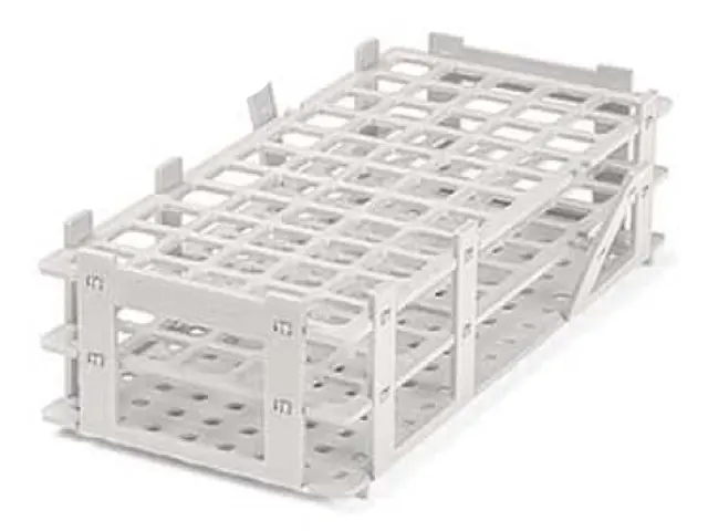Rack Branco para 84 Tubo de Ensaio de 13mm Brand