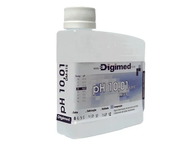Solução Tampão ph 10.01 Digimed DM-S1E