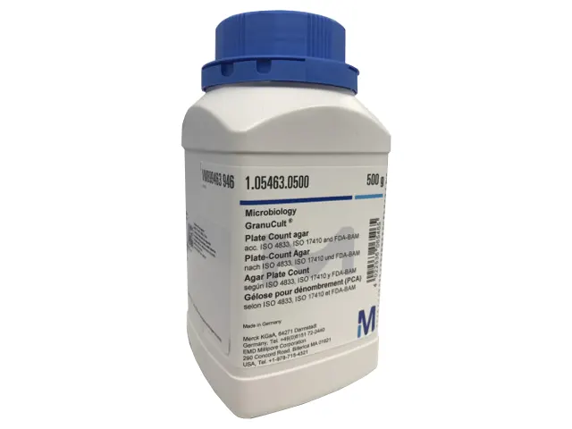 Ágar Plate Count PCA Granulado Merck 500g