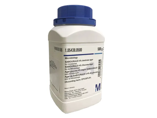 Ágar Sabourand 4% Dextrose Granulado Seg Harm EP/USP/JP Merck 500g