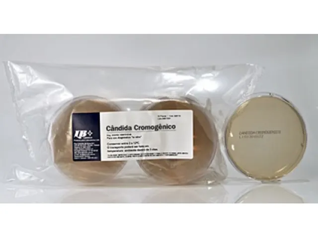 Meio Cândida Cromogênio em Placa 90x15mm Laborclin 20ml