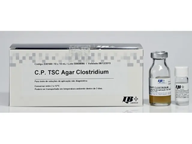 Ágar C.P TSC Clostridium Laborclin 10ml