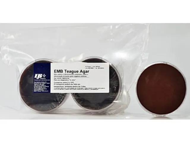 Ágar Emb Teague Placa 90x15mm Laborclin 20ml