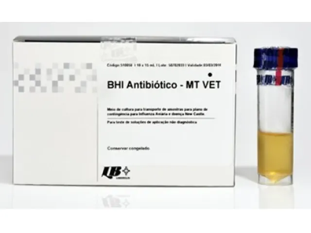Meio BHI Antibiótico-MT VET Laborclin 15ml