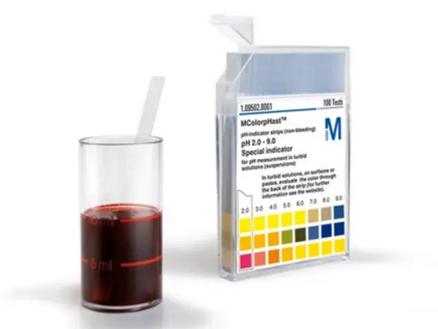 Papel Indicador de pH Especial 2-9 para Soluções Turvas Merck 100 Tiras