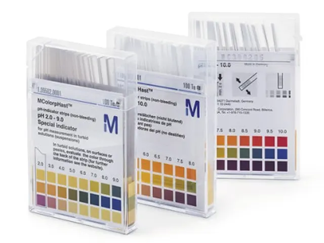 Papel Indicador de pH 7,5-14 Merck 100 Tiras