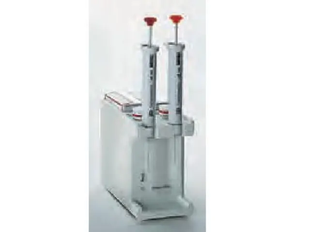 Suporte de Mesa para 2 Pipetadores e Acessórios Transferpettor 0,5-10ml Brand