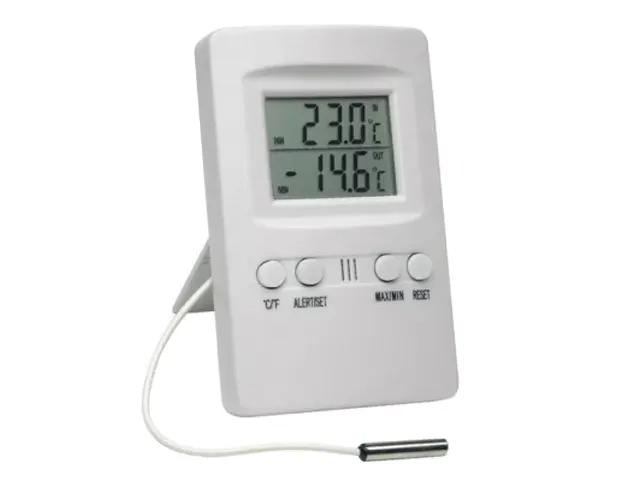 Termômetro Digital Máxima e Mínima com Alarme Interna e Externa Incoterm