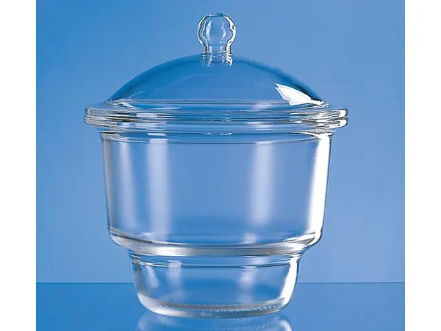 Dessecador de Vidro com Tampa Botão Brand 150mm