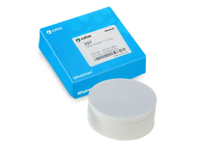 Papel Filtro Qualitativo GR 597 FF 150mm Whatman Cytiva 100 Unidades