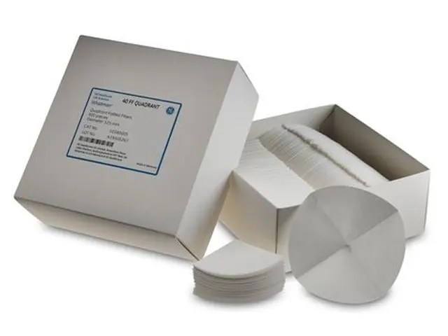 Papel Filtro Qualitativo Dobrado GR 40 125mm Whatman Cytiva 500 Unidades