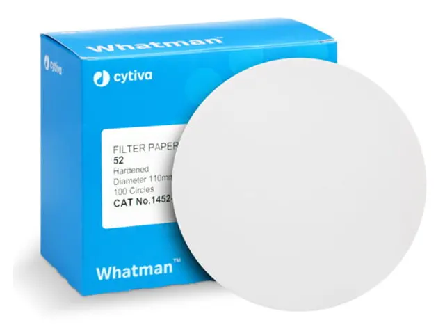 Papel Filtro Quantitativo GR 52 110mm Whatman Cytiva 100 Unidades