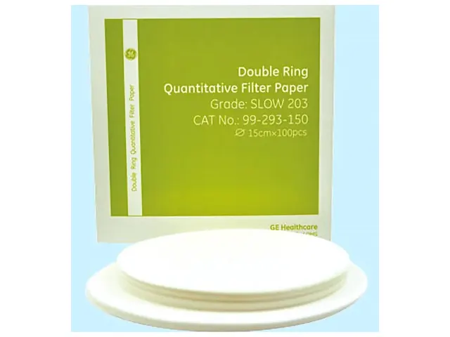 Papel Filtro Quantitativo Faixa Azul DR EXP 150mm Slow Whatman Cytiva 100 Unidades