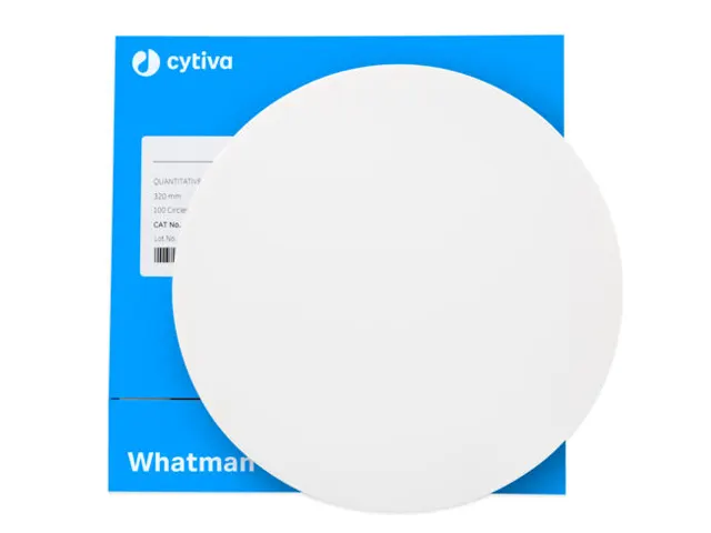 Papel Filtro Quantitativo GR 42 185mm Whatman Cytiva 100 Unidades