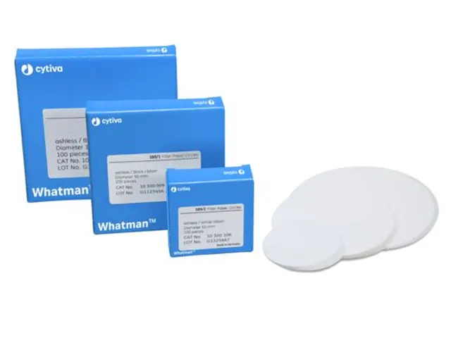 Papel Filtro Quantitativo GR 589/3 125mm Whatman Cytiva 100 Unidades