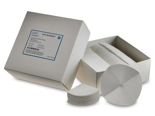 Papel Filtro Quantitativo Dobrado GR 40 150mm Whatman Cytiva 500 Unidades