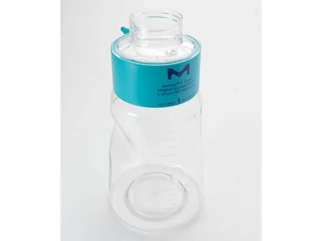 Frasco para Sistema Filtração Vácuo 1.000ml com Rosca 45mm Stericup E-GP Millipore