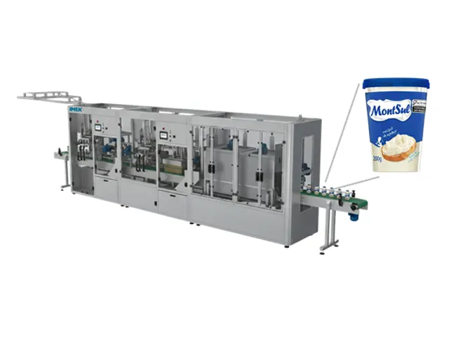 Rotuladora para Embalagens de Laticínios