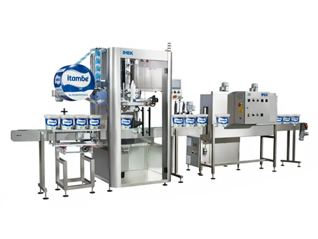 Rotuladora de Embalagens para Laticínios