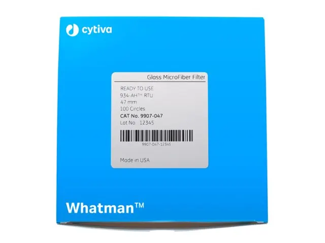 Papel Filtro Microfibra de Vidro  934-AH RTU 47mm Whatman Cytiva 100 Unidades