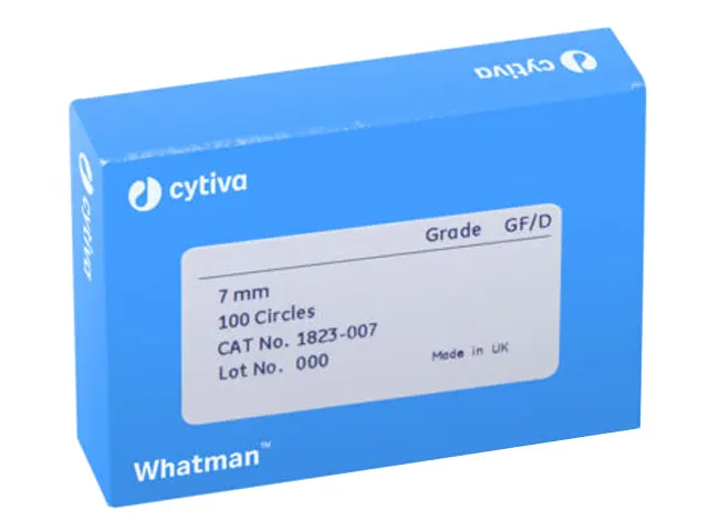 Papel Filtro Microfibra de Vidro GF/D 47mm Whatman Cytiva 100 Unidades
