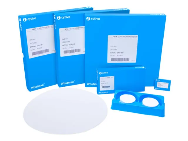 Papel Filtro Microfibra de Vidro GF/F 130mm Whatman Cytiva 100 Unidades