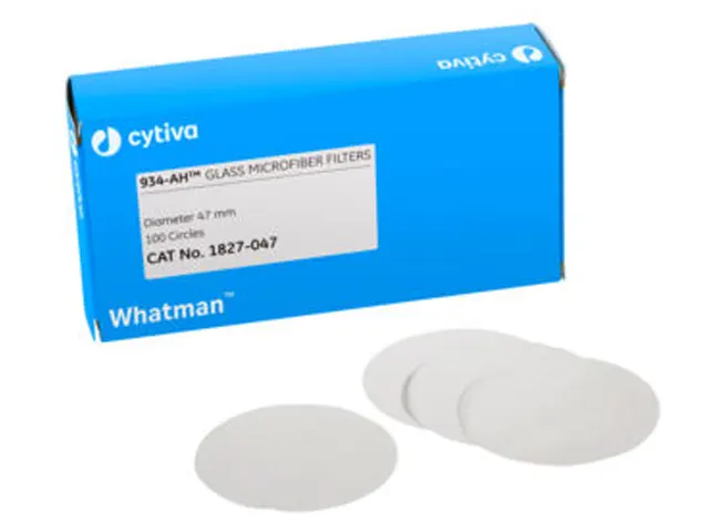Papel Filtro Microfibra de Vidro 934-AH 90mm Whatman Cytiva 100 Unidades