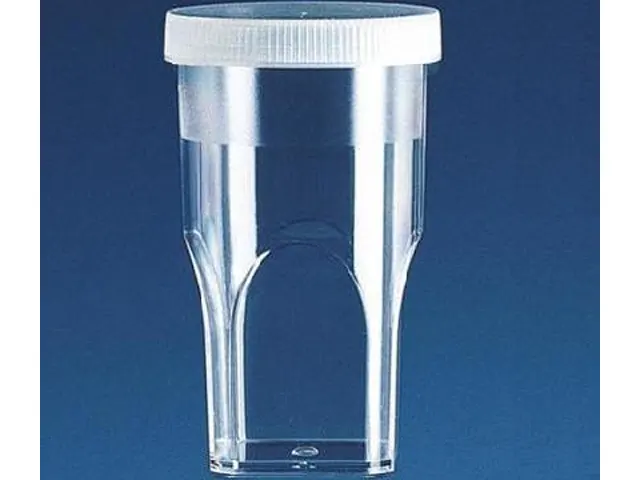 Cubeta de Amostra 20mm em PS Transparente Brand 1.000 Unidades