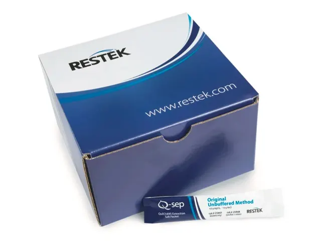 Kit Extração QuEChERS Método AOAC Restek 50 Unidades
