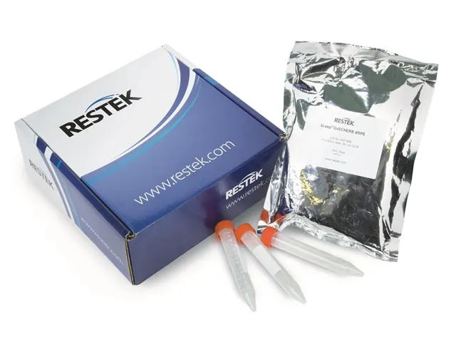 Kit Dispersivo QuEChERS 15ml Método AOAC Restek para Frutas e Hortaliças com Gordura e Ceras