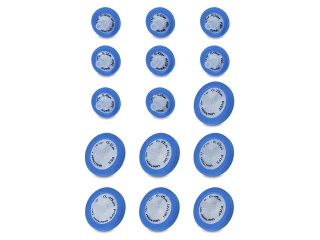 Filtro de Seringa PTFE 25mm Poro 0.22µm não Estéril Uniflo Whatman Cytiva 500 Unidades