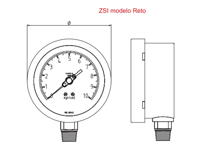 Manômetro de Processo ZSI.1