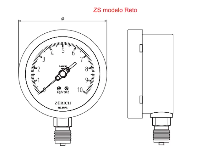 Manômetro de Processo ZS.1