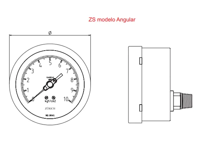 Manômetro de Processo ZS.2