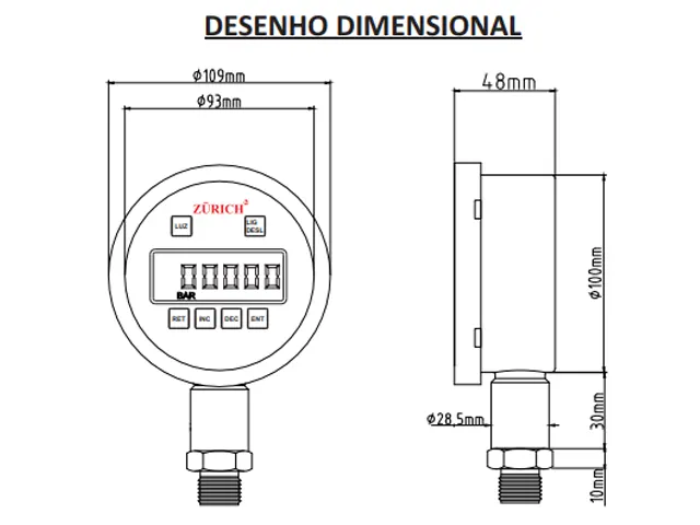 Barômetro Digital Z.10