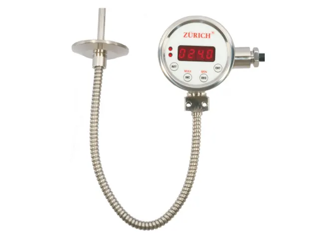 Termômetro Digital Sanitário Remoto com Transmissor de Temperatura e Termostato V3.S.FLEX