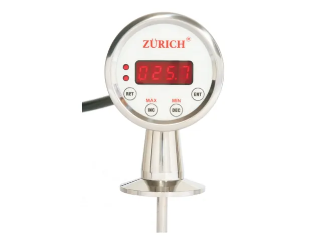 Termômetro Digital Sanitário com Transmissor de Temperatura e Termostato V3.SR