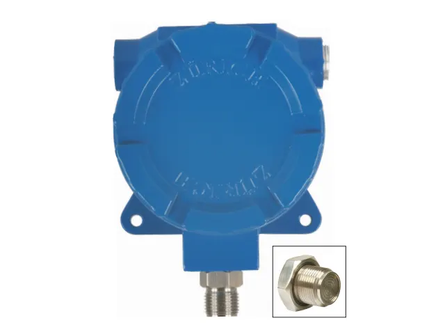 Pressostato com Membrana Rasante à Prova de Explosão ZPU.FLUSH.EX