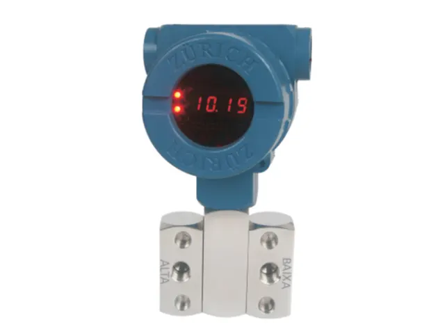 Manômetro à Prova de Explosão Digital com Transmissor de Pressão Diferencial e Pressostato PSI.EX.P3