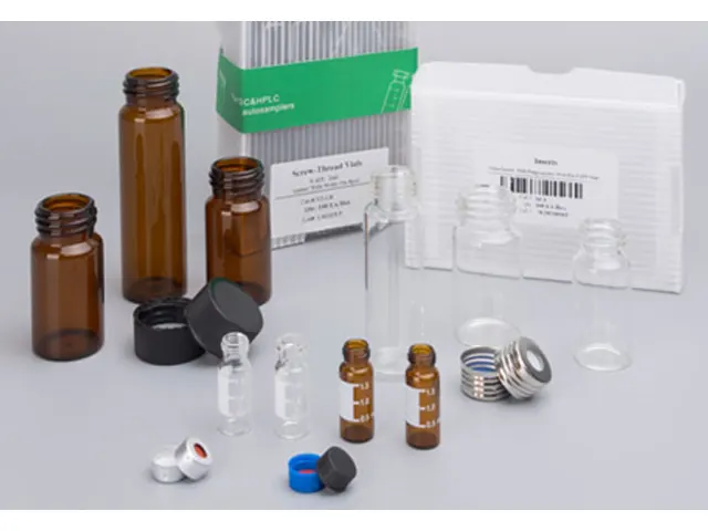 Vial e Tampa para Cromatografia Copure