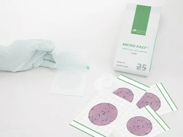 Placa Pronta para Microbiologia em Alimentos