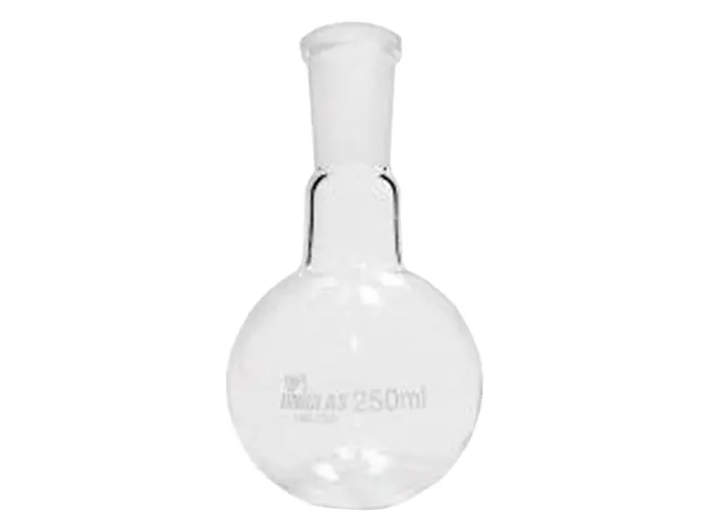 Balão Fundo Redondo com Junta Esmerilhada 250ml