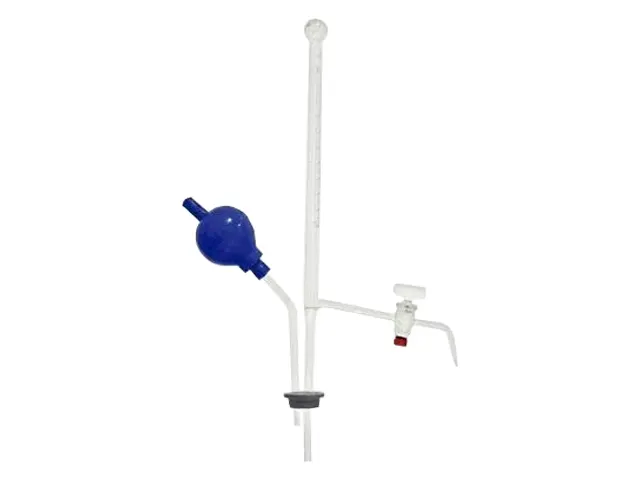 Bureta D'Água com Torneira Teflon sem Frasco 25ml