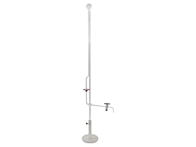 Microbureta com Torneira Teflon com Base de Polipropileno 5ml